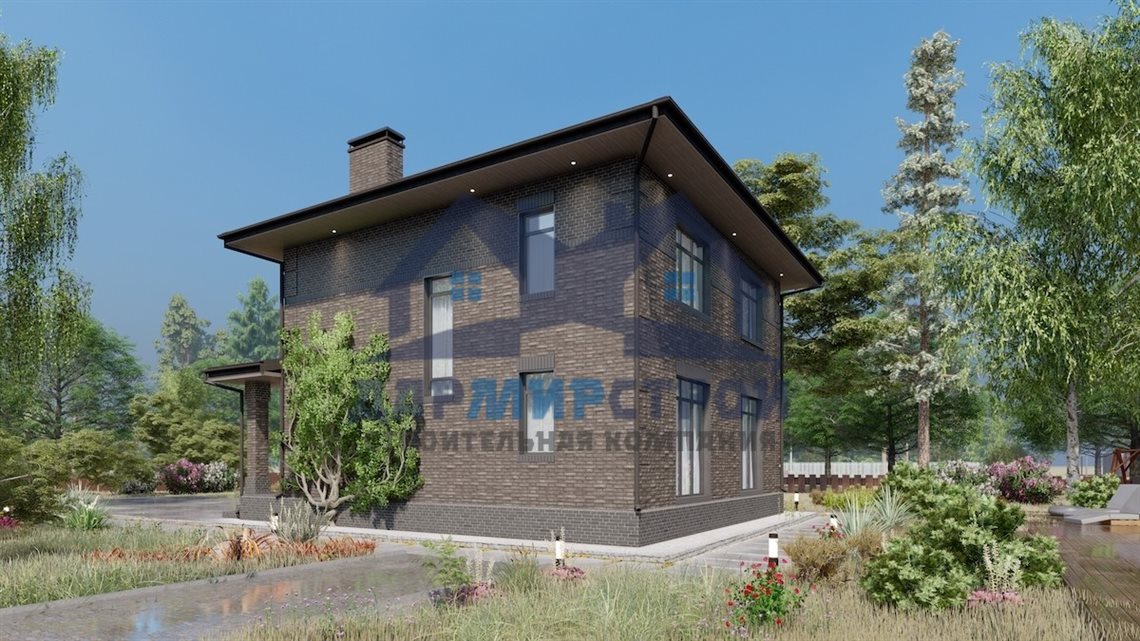 П151 - индивидуальный двухэтажный жилой дом. — изображение 3