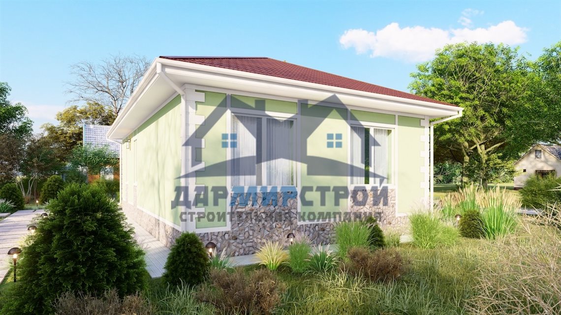 П168 - индивидуальный одноэтажный жилой дом. — изображение 6