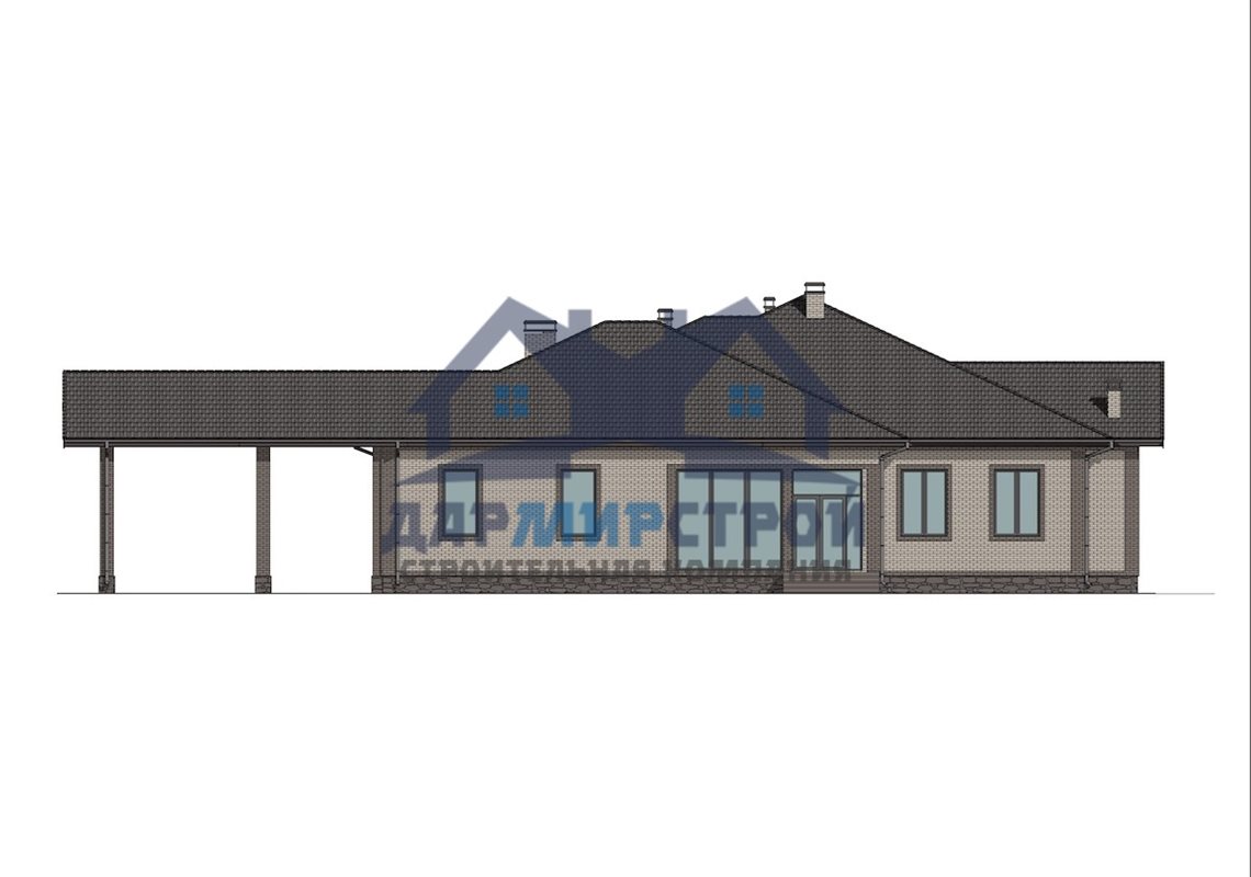 П161 – индивидуальный одноэтажный жилой дом — изображение 6