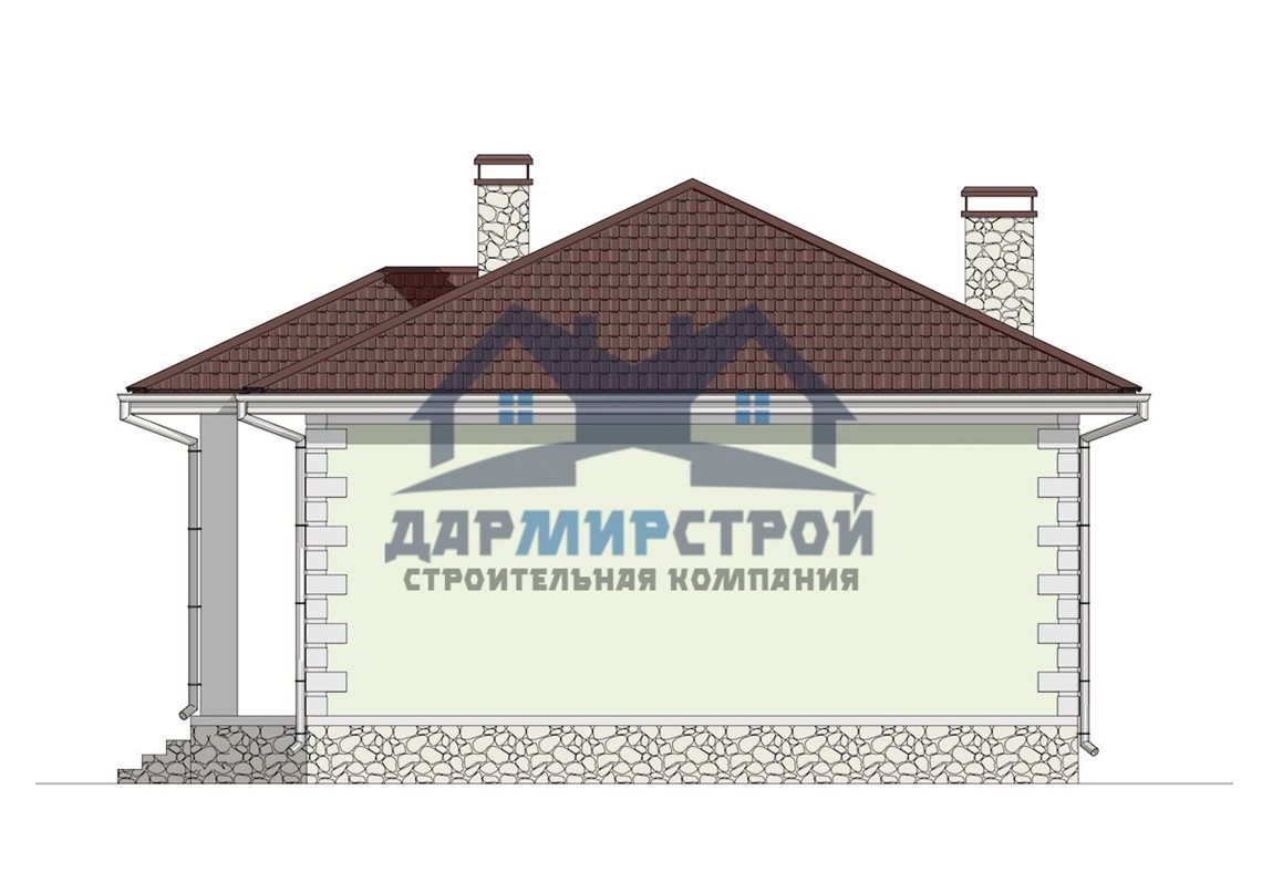 П168 - индивидуальный одноэтажный жилой дом. — изображение 8