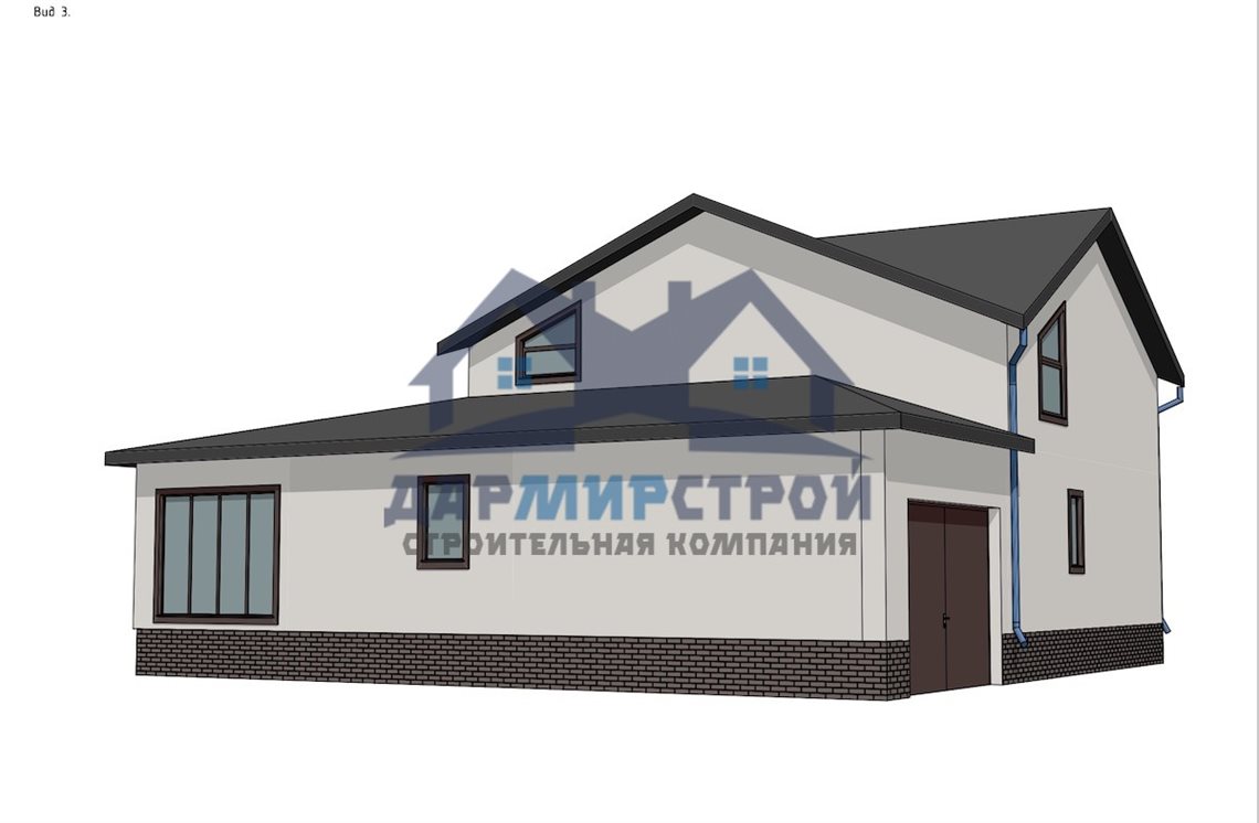 П136 - индивидуальный проект двухэтажного каркасного жилого дома. — изображение 10