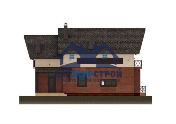 П-80-1 - Проект двухэтажного дома из газобетона — изображение 9