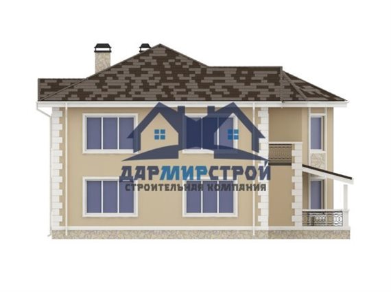 П4 - Проект двухэтажного дома из газобетона — изображение 6
